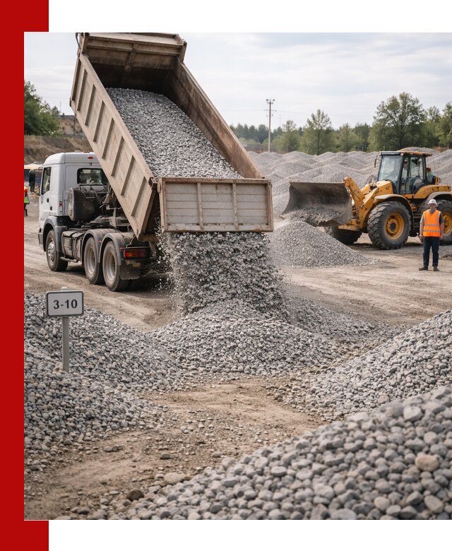 Гранитный щебень фракции 3–10: доставка и продажа в Верхней Пышме