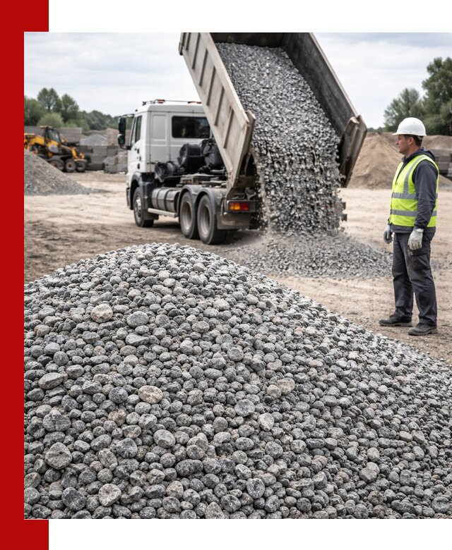 Доставка и продажа гранитного щебня фракции 5-20 в Верхней Пышме