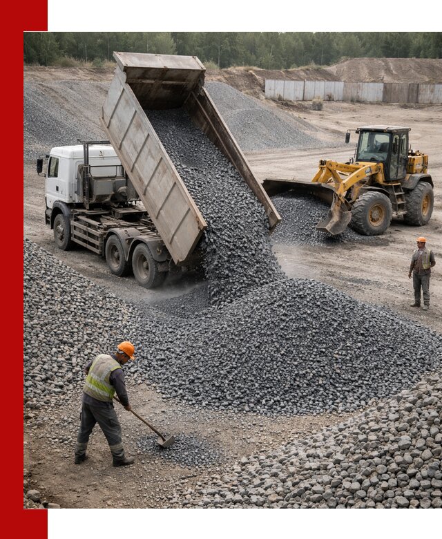 Щебень габбро-диабаз фр. 5-20 с доставкой в Верхней Пышме