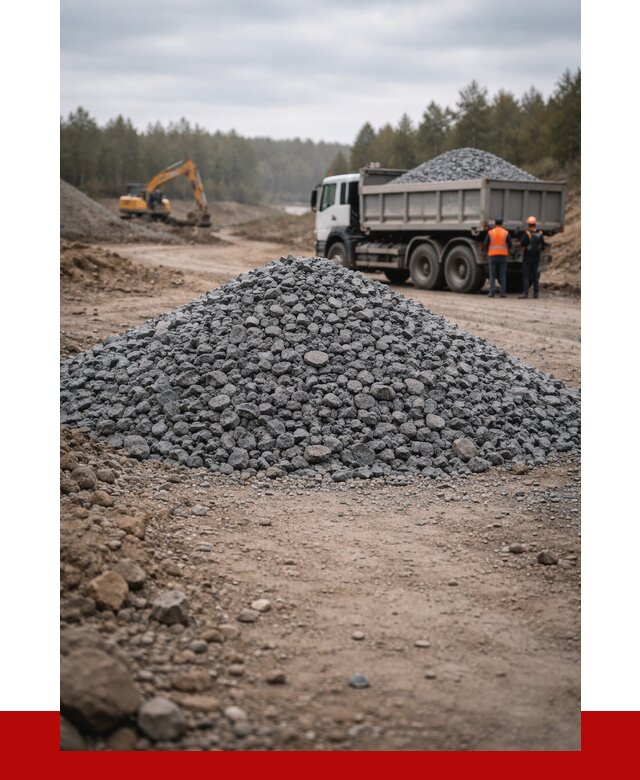 Щебень габбро диабаз фракция 40-70 в Верхней Пышме от 2257 р-ПРОНЕРУДВрх