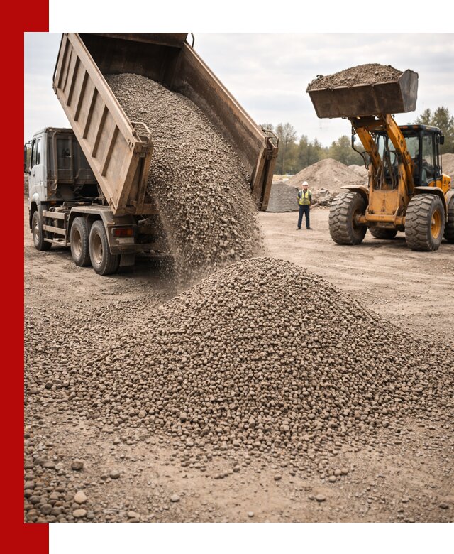 Гравийный щебень фракция 3–10 с доставкой в Верхней Пышме