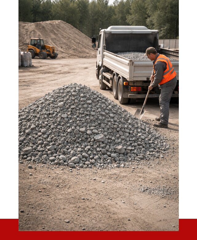 Гравийный щебень фракция 5-10 в Верхней Пышме от 2257 р. | ПРОНЕРУДВрх