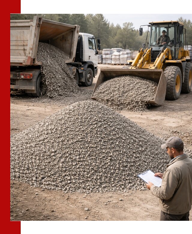 Гравийный щебень фракция 5–10 с доставкой в Верхней Пышме