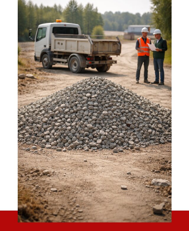 Гравийный щебень фракция 20-40 в Верхней Пышме от 1231 р. | ПРОНЕРУДВрх