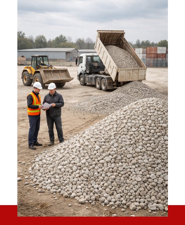 Известняковый щебень в Верхней Пышме от 1436 р. доставка | ПРОНЕРУДВрх