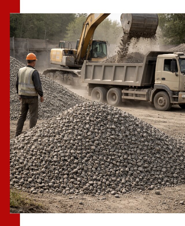 Шлаковый щебень фракция 5-20 с доставкой в Верхней Пышме