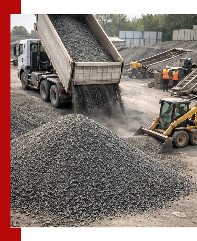 Вторичный щебень фракция 0–5 с доставкой в Верхней Пышме