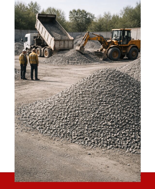 Вторичный щебень фр. 5-20 в Верхней Пышме от 1642 р. - ПРОНЕРУДВрх