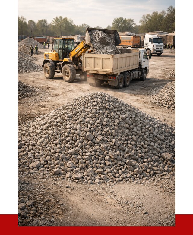 Вторичный щебень фракция 40-70 в Верхней Пышме от 1785 р, ПРОНЕРУДВрх