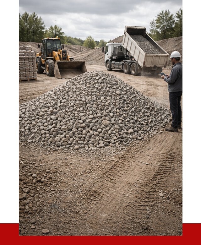Купить бетонный щебень в Верхней Пышме, от 3283 р. ПРОНЕРУДВрх