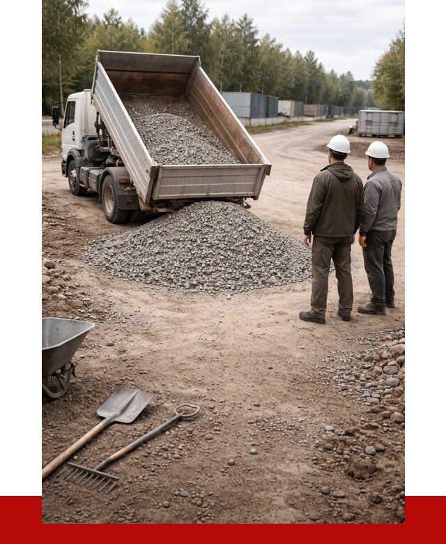 Бетонный щебень фракция 5-20 в Верхней Пышме от 3283 р., ПРОНЕРУДВрх