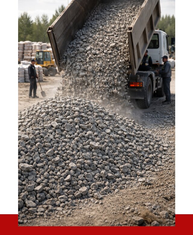 Бетонный щебень фракция 40-70 в Верхней Пышме от 1847 р. ПРОНЕРУДВрх