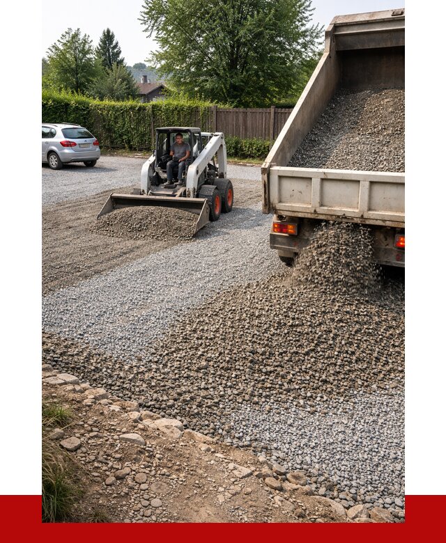 Щебень для парковки в Верхней Пышме с доставкой от 1231 р.| ПРОНЕРУДВрх