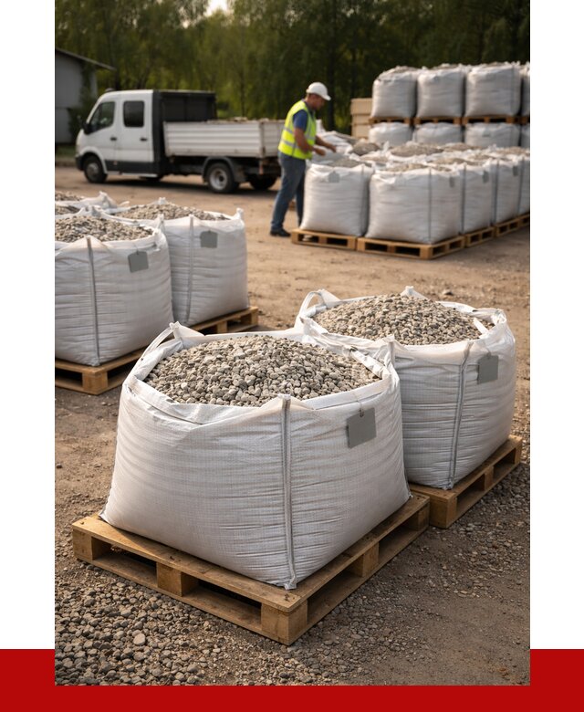 Щебень в мешках с доставкой в Верхней Пышме от 4309 р. | ПРОНЕРУДВрх