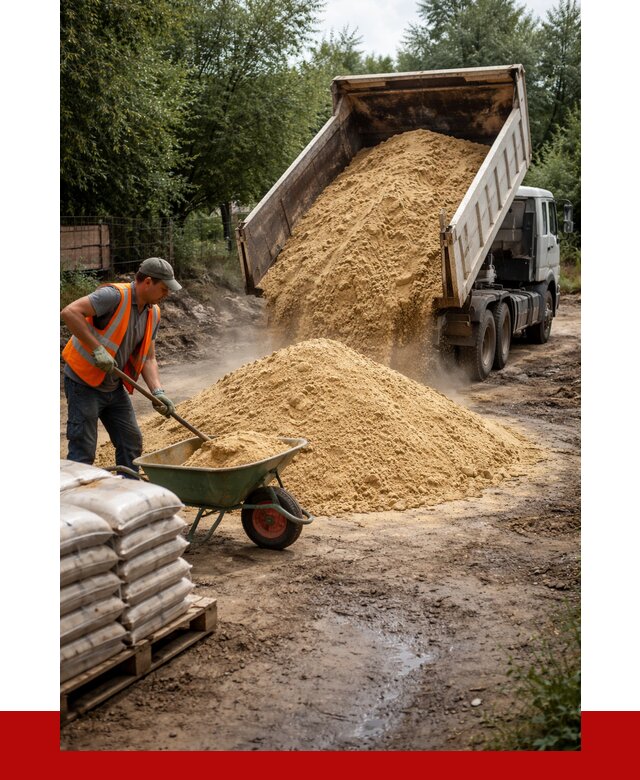 Купить песок с доставкой в Верхней Пышме от 1847 р. | ПРОНЕРУДВрх