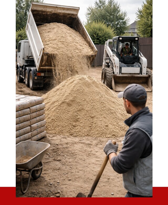 Мытый речной песок с доставкой в Верхней Пышме от 1488 р. | ПРОНЕРУДВрх