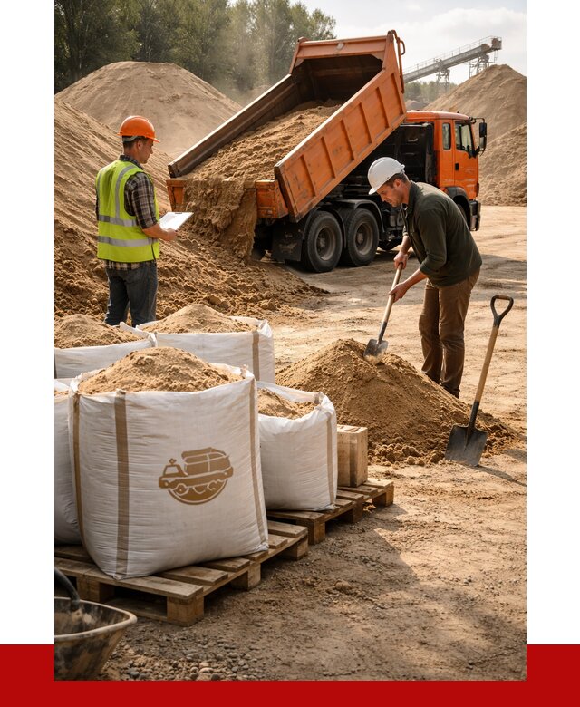 Строительный песок в Верхней Пышме от 2257 р. с доставкой, ПРОНЕРУДВрх