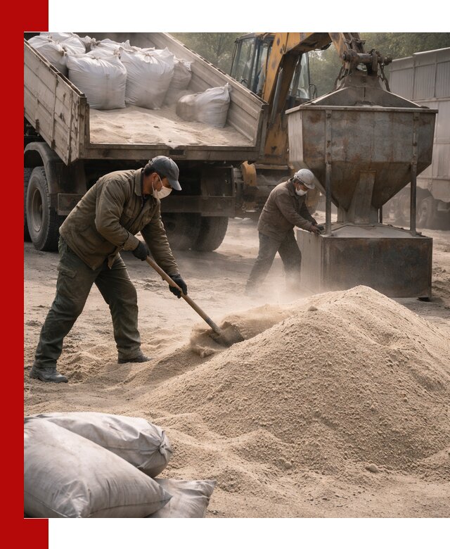 Кварцевый песок для пескоструя в Верхней Пышме — доставка и качество