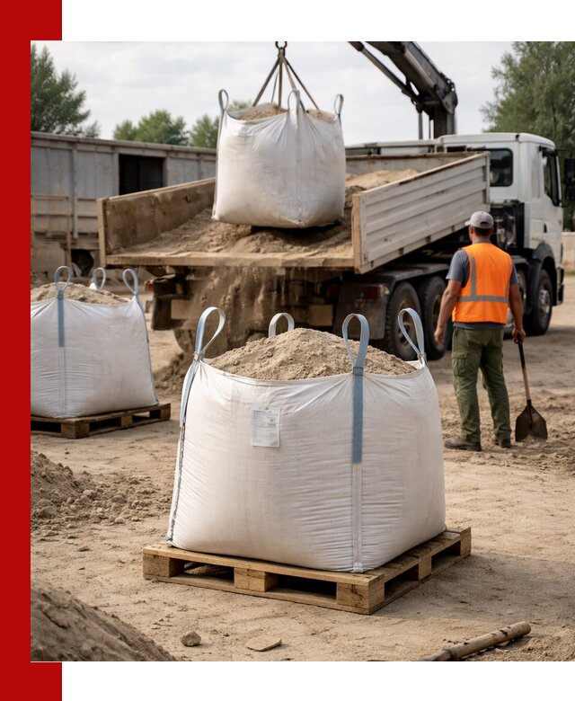 Доставка песка в биг бег в Верхней Пышме быстро и без лишних хлопот
