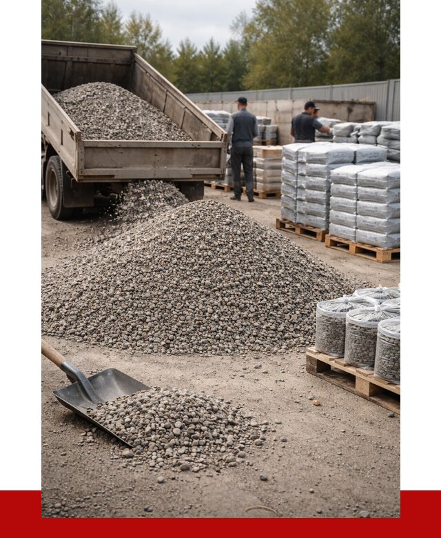 Гравий фракция 5-20 в Верхней Пышме купить от 2360 р. ПРОНЕРУДВрх