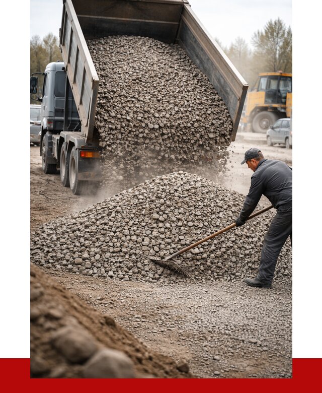 Гравий фракция 20-40 в Верхней Пышме от 2565 р. доставка | ПРОНЕРУДВрх