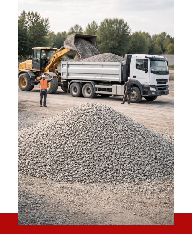 Купить мытый гравий в Верхней Пышме от 3591 р, доставка ПРОНЕРУДВрх