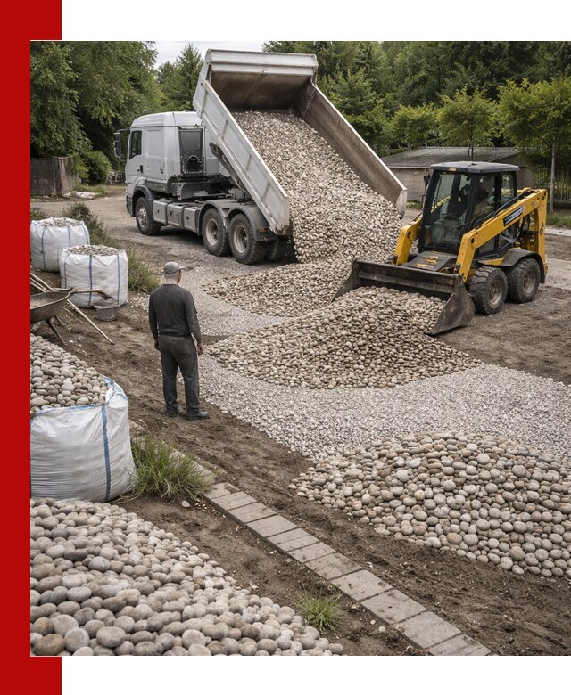 Доставка морской гальки оптом и в розницу в Верхней Пышме