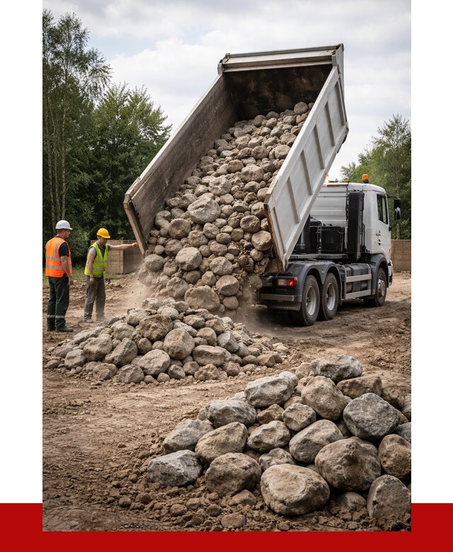 Купить булыжник в Верхней Пышме с доставкой от 4617 р. за куб | ПРОНЕРУДВрх