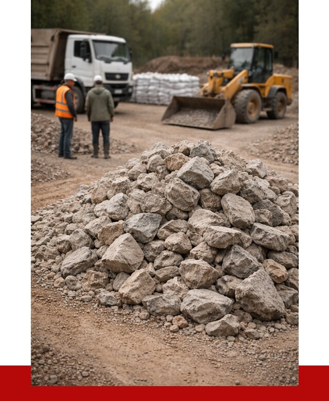 Купить бутовый камень с доставкой в Верхней Пышме от 2360 р. | ПРОНЕРУДВрх
