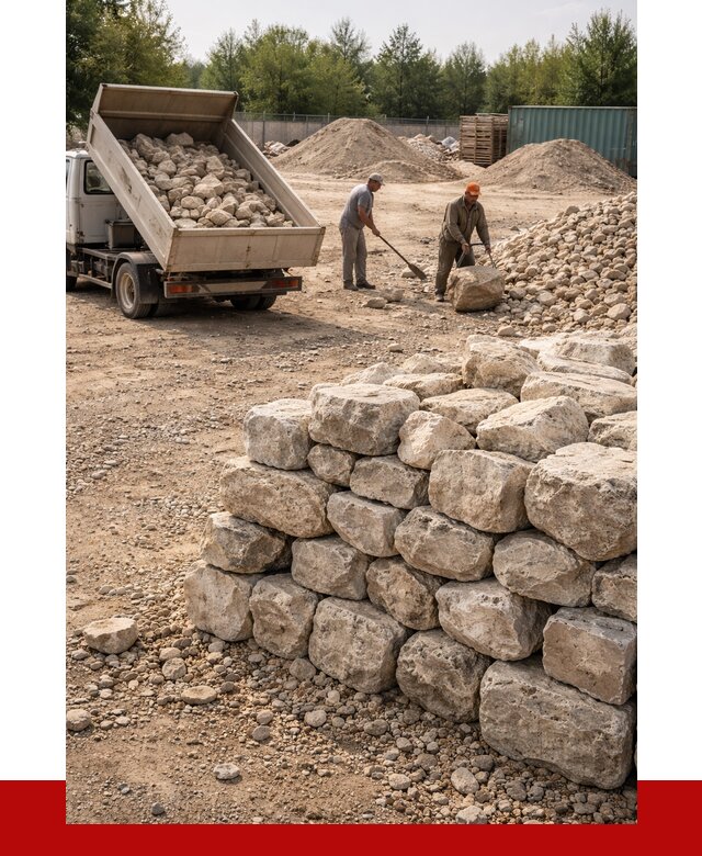 Бутовый камень известняковый в Верхней Пышме от 4309 р. | ПРОНЕРУДВрх