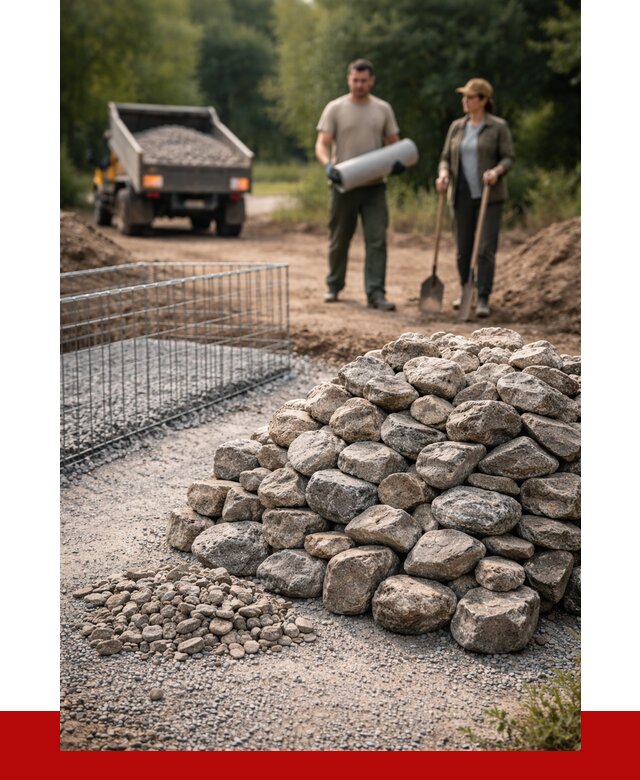 Камень для габионов фракция 100-200 в Верхней Пышме от 4925 р. | ПРОНЕРУДВрх