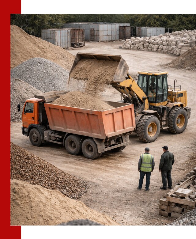 Доставка сыпучих смесей и смесей для стройки в Верхней Пышме