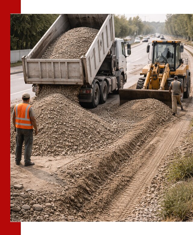 Опгс для устройства дорог и подсыпки в Верхней Пышме