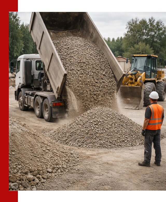Доставка щпс в Верхней Пышме — щебеночно-песчаная смесь под заборы и дорожки