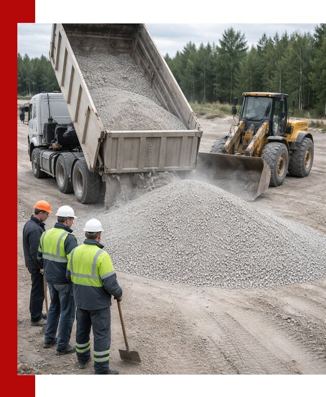 Известняковый отсев 0-5 доставка в Верхней Пышме быстро и выгодно