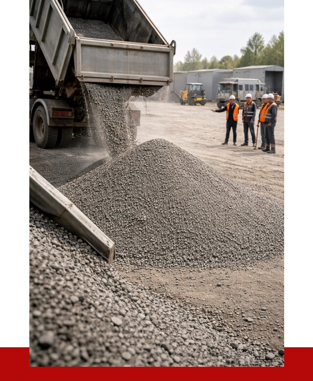 Гравийный отсев 0-5 в Верхней Пышме от 1231 р. с доставкой | ПРОНЕРУДВрх
