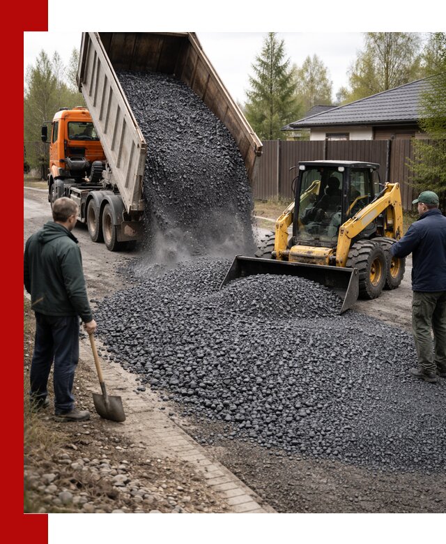 Крошка габбро с доставкой в Верхней Пышме для строительных работ