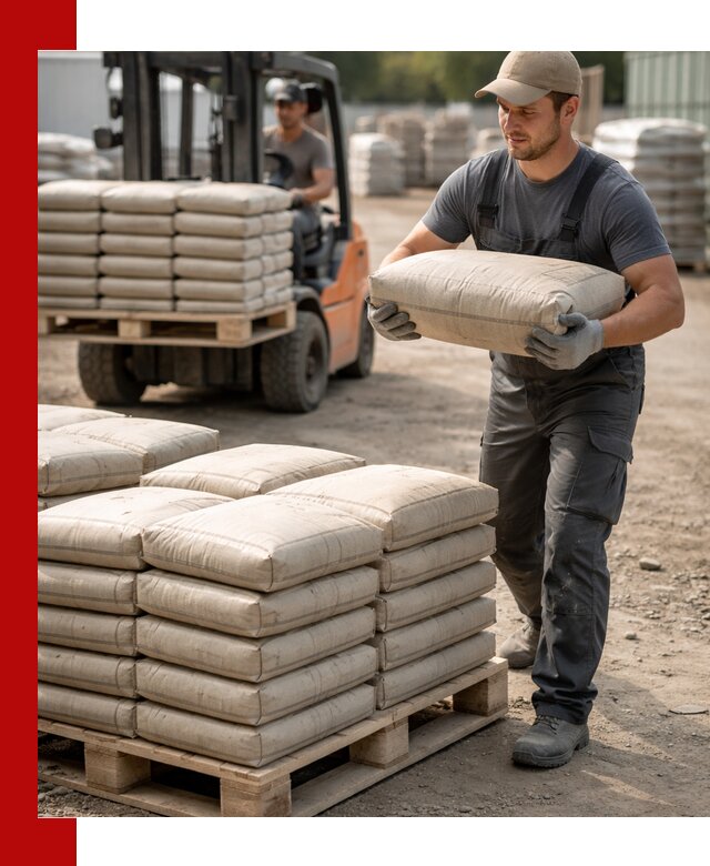 Доставка цемента в мешках оптом и в розницу в Верхней Пышме