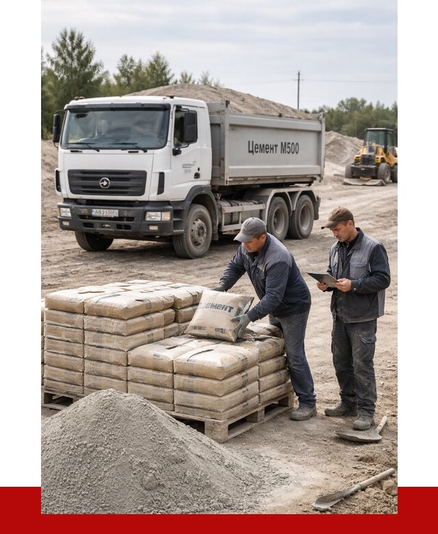 Купить цемент м500 с доставкой в Верхней Пышме от 5335 р. | ПРОНЕРУДВрх