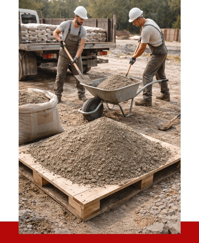 Цементно песчаная смесь М100 в Верхней Пышме от 5335 р. за куб | ПРОНЕРУДВрх