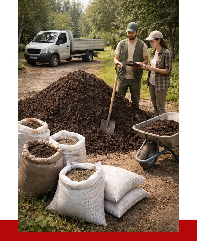 Купить грунт с доставкой в Верхней Пышме от 4617 р. за м3 | ПРОНЕРУДВрх