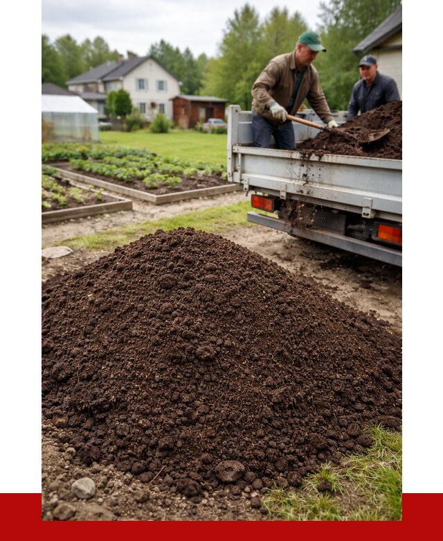 Плодородный грунт в Верхней Пышме с доставкой от 4309 р. | ПРОНЕРУДВрх