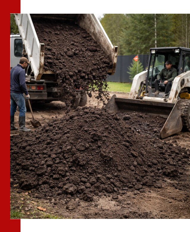 Плодородный грунт с доставкой в Верхней Пышме для садов и огородов