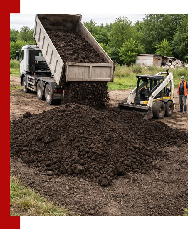 Поставка плодородной земли с доставкой самосвалом в Верхней Пышме