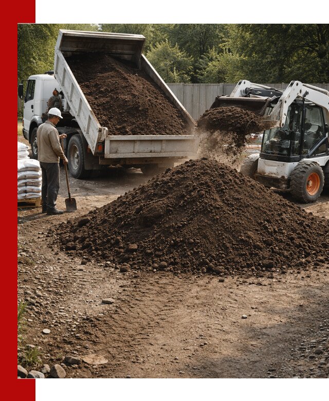 Доставка растительного грунта в Верхней Пышме от производителя оптом и в розницу