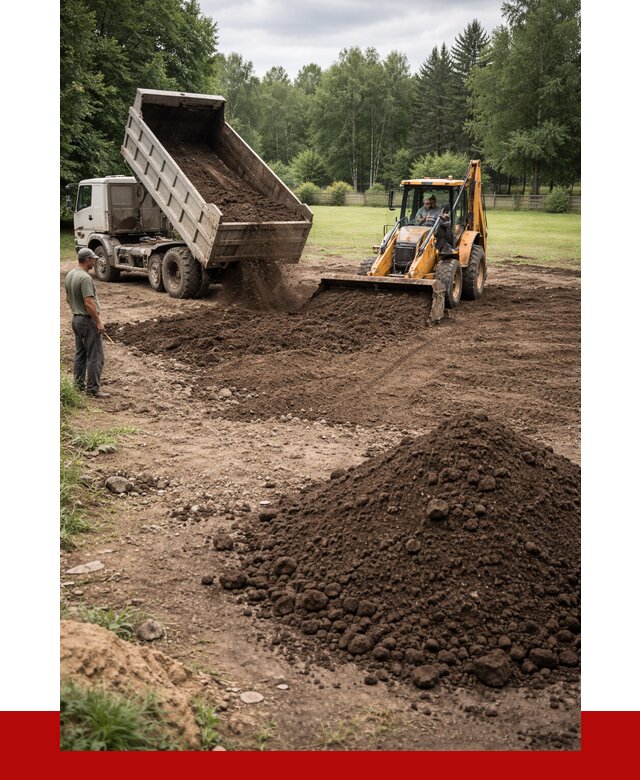 Грунт для выравнивания участка в Верхней Пышме от 1231 р. | ПРОНЕРУДВрх