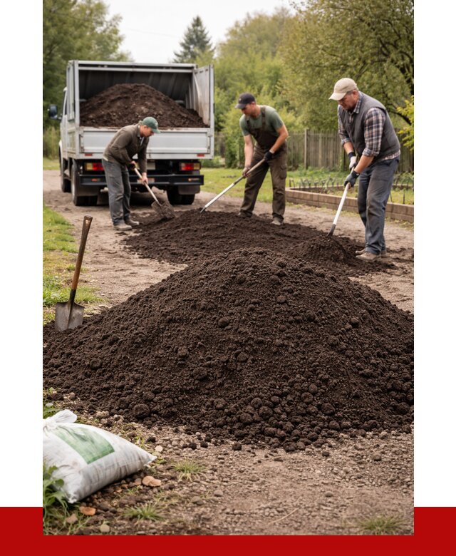 Купить землю для огорода в Верхней Пышме от 3283 р./куб | ПРОНЕРУДВрх