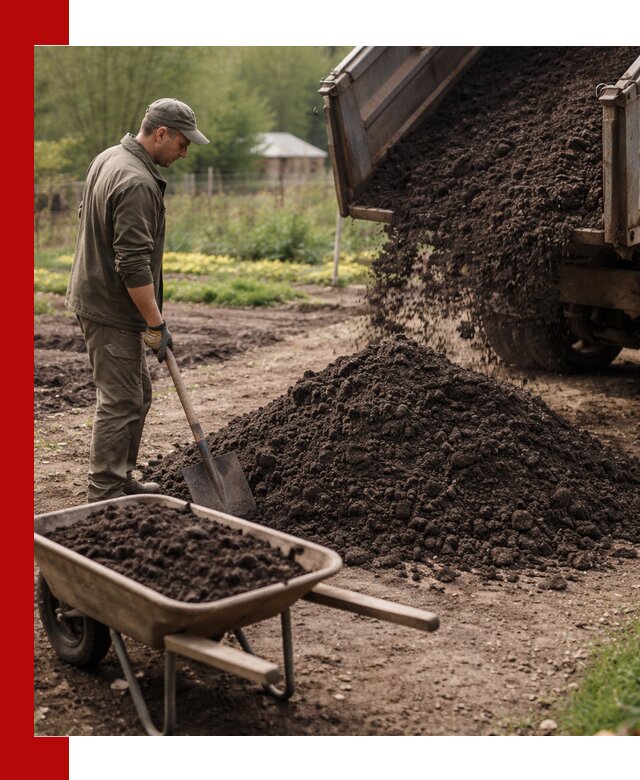 Доставка качественной земли для огорода в Верхней Пышме