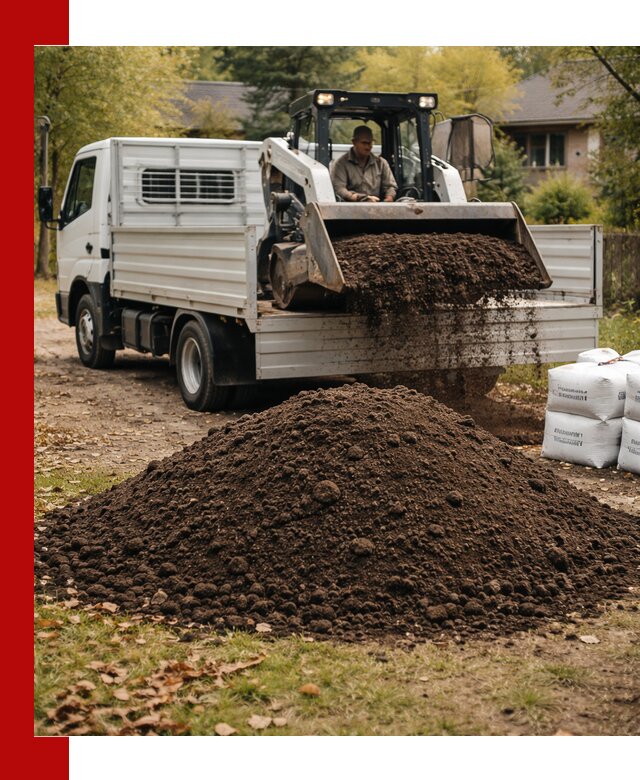 Доставка садовой земли в больших объёмах в Верхней Пышме