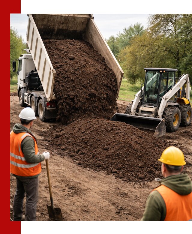 Плодородная смесь для улучшения почвы и восстановления в Верхней Пышме